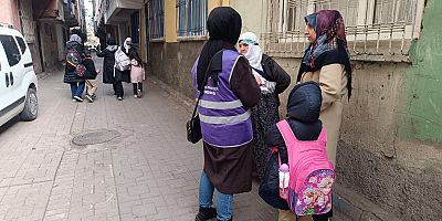 Kaynartepe Mahallesi’nde kadınlara destek hizmetleri anlatıldı