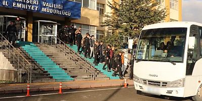 Kayseri merkezli FETÖ operasyonunda 54 tutuklama