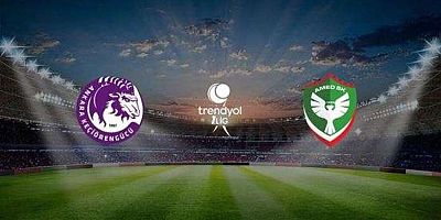 Keçiörengücüspor – Amedspor İlk 11 leri