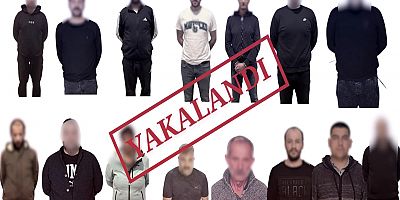 Kırmızı bültenle aranan 15 suçlu Türkiye’ye getirildi