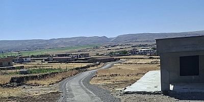 Kışla Mezrası’nda yol çalışmaları tamamlandı