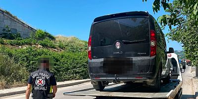 Kocaeli'de korsan taşımacılık yapan sürücüye 100 bin lira ceza