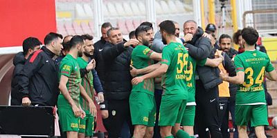 KOMŞUDA PİŞTİ, AMEDSPOR'A DÜŞTÜ