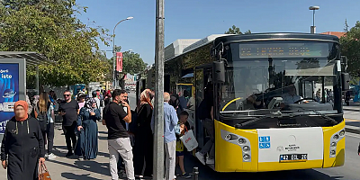 Konya’da Ramazan Bayramı’nda toplu taşıma ücretsiz
