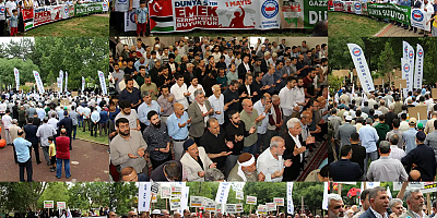 Kudüs Şehidi Hasan Saklanan için Diyarbakır'da gıyabi cenaze namazı kılındı