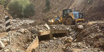 Kulp’ta selin zarar verdiği 200 kilometrelik yol ağı yeniden ulaşıma açılıyor