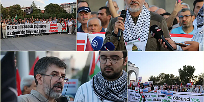 Küresel Sumud Filosu’na destek için Kudüs aşıkları Ankara'da bir araya geldi