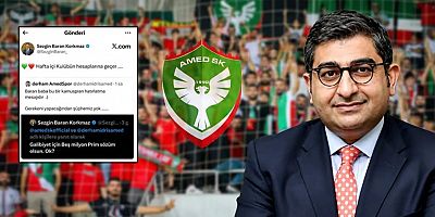 Kürt iş insanı Sezgin Baran Korkmaz'dan Amedspor a' 5 milyon TL prim sözü