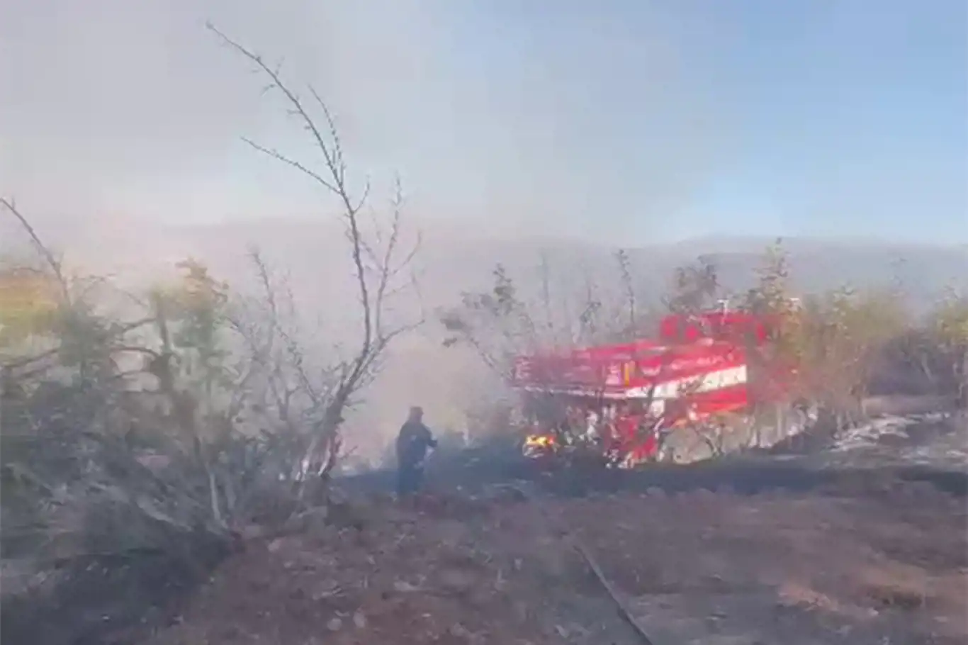 Malatya’da orman yangını: 150 hektar alan yandı, 2 itfaiyeci yaralandı
