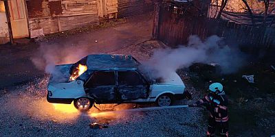 Malatya'da tartıştığı babasının aracını yaktı