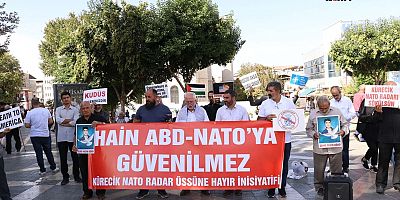 Malatya’da Türkiye’deki NATO üslerinin kapatılması amacıyla basın açıklaması düzenledi