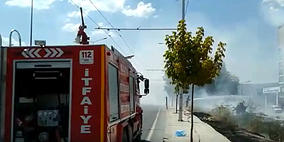 Malatya'da yangın