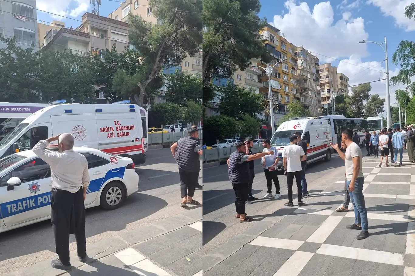 Manevra yapan motosiklet kaza yaptı: 1'i ağır 3 yaralı