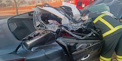 Mardin’de tır ile otomobil çarpıştı: 1 ölü 2 yaralı