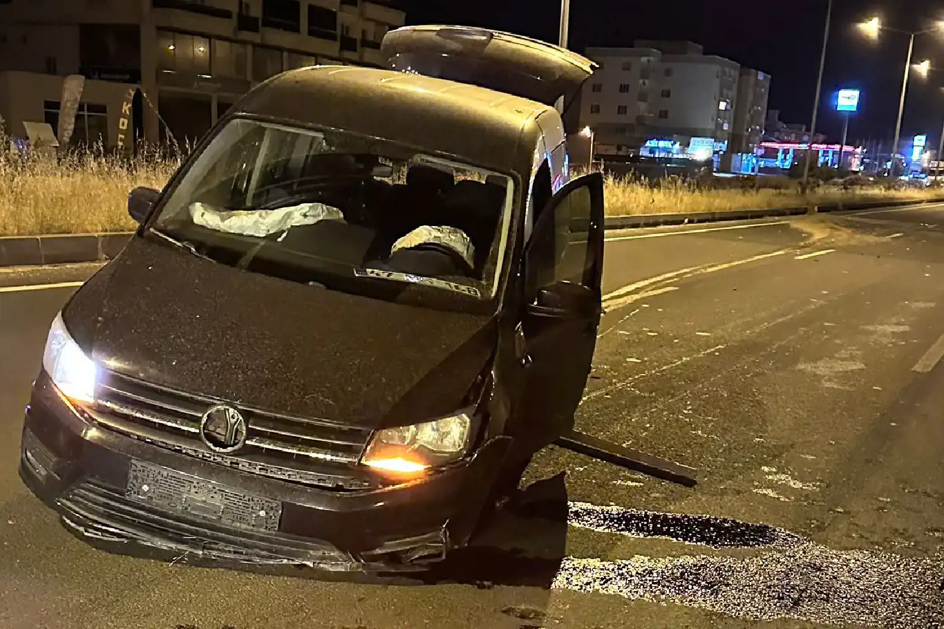 Mardin’de trafik kazası: 1 yaralı