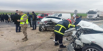 Mardin'de trafik kazası: 4 yaralı