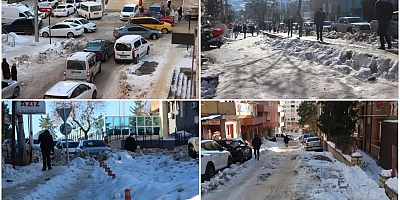 Mardin'de yol ve kaldırımlar adeta buz pistine döndü: Vatandaşlar belediyeden çözüm bekliyor