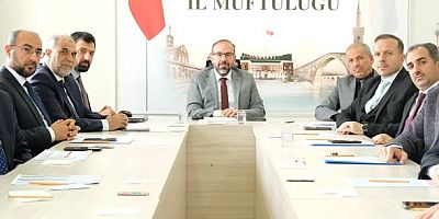 Mart Ayı İlçe Müftüleri İstişare Toplantısı Gerçekleştirildi