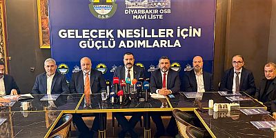 Mavi Liste’den Diyarbakır OSB’ye Dönüşüm Paketi: Mustafa Fidan Hedefleri Açıkladı