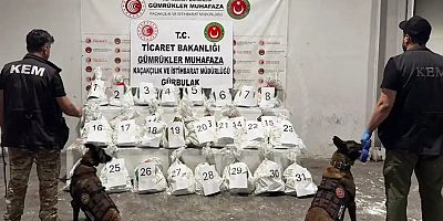 Mersin ve Gürbulak'ta tonlarca uyuşturucu etken maddesi ele geçirildi