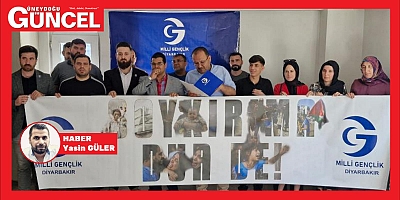 MGD Diyarbakır'da Kuruldu: Gazze'ye Destek İçin Basın Açıklaması