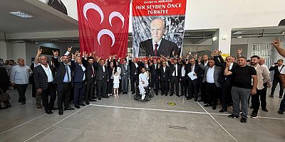 MHP Bismil’de Yahya Çakmak yeniden başkan seçildi