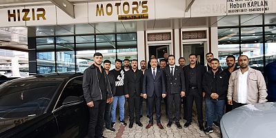 MHP Diyarbakır İl Başkanı Hasan Özcoşkun’dan Oto Galericiler Sitesi Esnafına Ziyaret