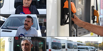 Minibüsçüler akaryakıt zamlarından şikâyetçi: Artık kontak kapatma noktasına geldik