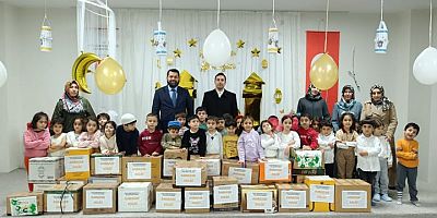 Minik Yüreklerden Büyük İyilik: 4-6 Yaş Kur’an Kursu Öğrencileri Ramazan İyilik Kolisi Hazırladı