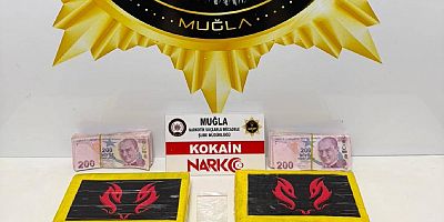 Muğla'da 2 kilogram kokain ele geçirildi, şüpheli şahıs tutuklandı