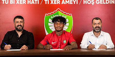 Nijeryalı santrofor Gift Orban, Amedspor'da