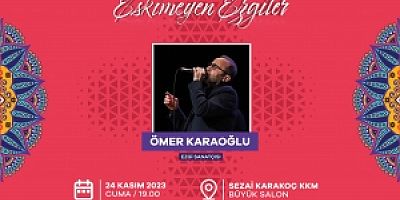 Ömer Karaoğlu Diyarbakırlılar için sevilen ezgilerini seslendirecek