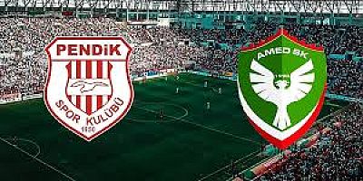 Pendikspor – Amedspor 11 leri Belli Oldu