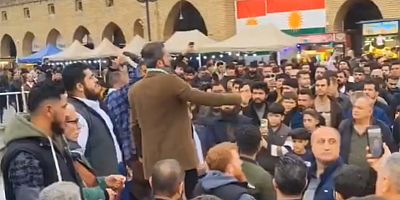 PKK/SDG cami hoparlörlerinden şarkı çaldı: Erbil'de İslam'a hakarete karşı sokaklar doldu