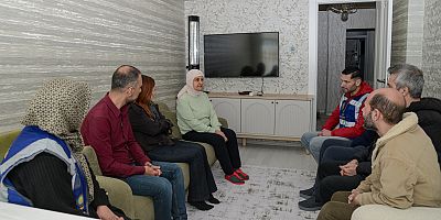 Ramazan Bayramı öncesi yaşlılara  dayanışma ziyareti