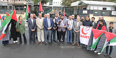 Saadet Partisi Diyarbakır İl Başkanlığı işgal rejimi hakkında suç duyurusunda bulundu