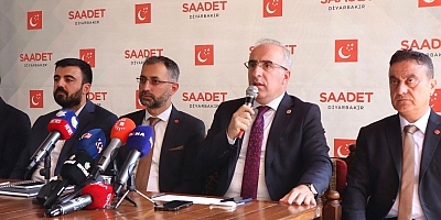 SAADET PARTİSİ MILLETVEKİLİ KAYA DİYARBAKIR'DA