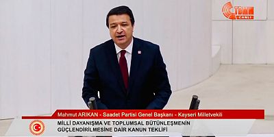 Saadet Partisi’nden Çerçeve Yasaya “Evet”: Arıkan TBMM’de Tutumunu Açıkladı