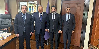 Sadık Başar Gür’den TESK Başkanı Bendevi Palandöken’e Ziyaret