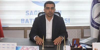 Sağlık-Sen Batman Şube Başkanı Dursun: Sosyal hizmet çalışanları ülkeye önemli katkı sunuyor