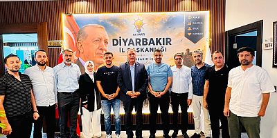 SAĞLIK-SEN DİYARBAKIR ŞUBESİ'NDEN AK PARTİ İL BAŞKANI HAMİT SÜMER'E HAYIRLI OLSUN ZİYARETİ