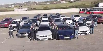 Samsun merkezli 13 ilde oto hırsızlığı operasyonu: 13 gözaltı