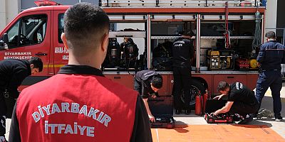 Saniyelerle Yarışan Kahramanlar: Diyarbakır İtfaiyesi Hayat Kurtarıyor