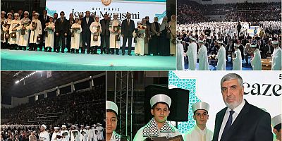 Şanlıurfa’da 571 öğrenci için hafızlık töreni