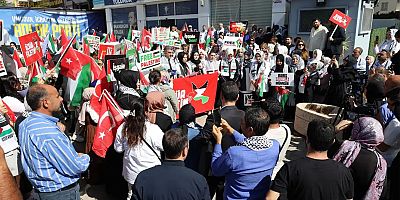 Şanlıurfa’da kadınlardan Gazze için “sessiz çığlık” zinciri