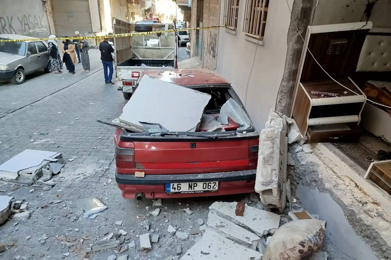Şanlıurfa’da mutfak tüpü patladı: Bir kişi yaralandı