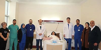 Şanlıurfa’da tıp başarısı: Dev tümör tek operasyonla çıkarıldı