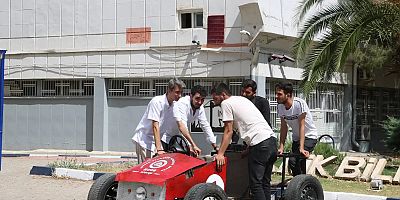 Şanlıurfa'da üniversite öğrencileri yerli araç geliştirdi