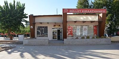 Siirt'te Millet Kıraathanesi halkın hizmetine açıldı