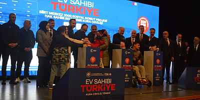 Siirt’te TOKİ 500 bin sosyal konut kurası çekildi: Asil ve yedek isimler belli oldu